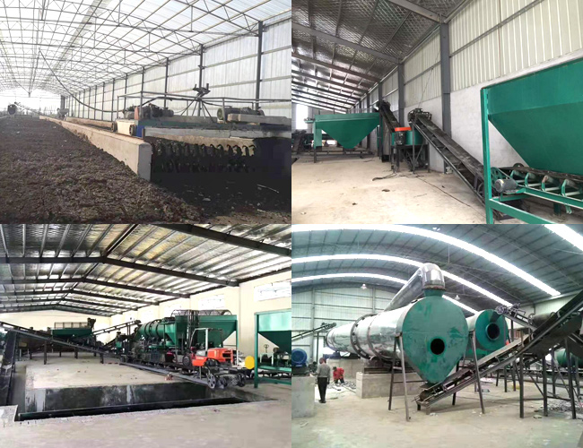配置一套制作有機肥料設(shè)備生產(chǎn)線需要多少錢?(圖1) 有機肥料生產(chǎn)線