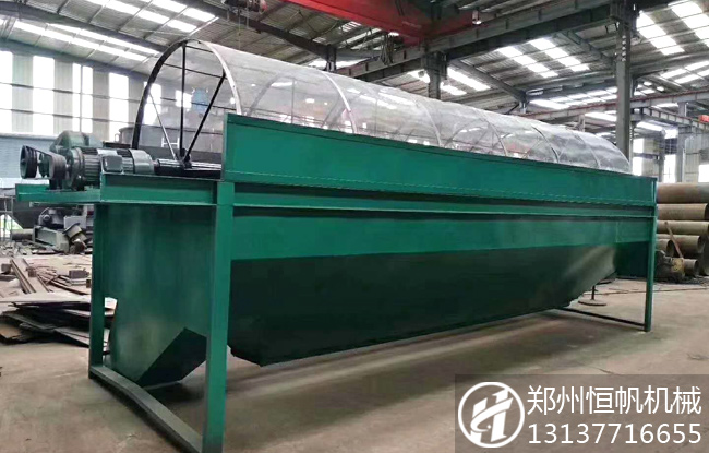 配置一套制作有機肥料設(shè)備生產(chǎn)線需要多少錢?(圖8) 滾筒篩分機