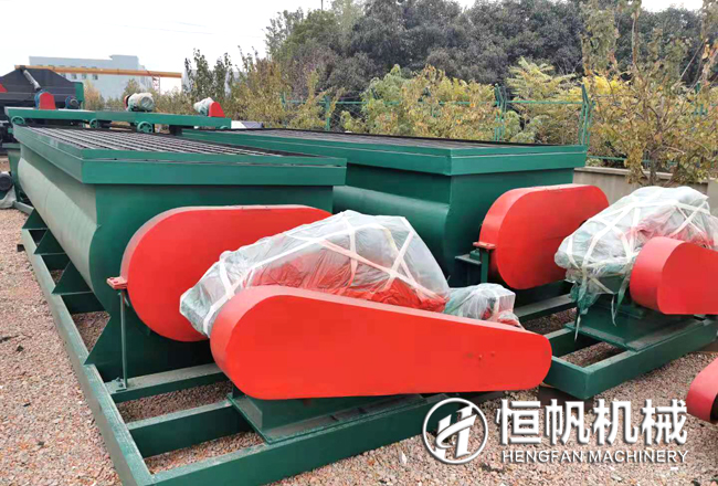 糞便有機肥肥料廠區建設與有機肥設備購買投資與收益(圖3) 有機肥料攪拌機
